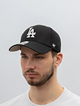Бейсболка 47 BRAND арт. B-MVP12WBV Los Angeles Dodgers MLB (черный)